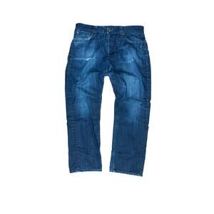 Levi’s Capital E Matchstick Jeans Men’s 36x28 Straight Made in USA 100% Cotton